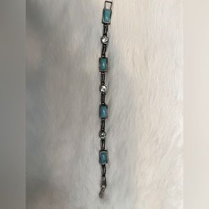 Barse sterling/turquoise bracelet